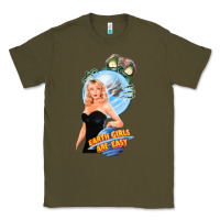 Army Green not of this earth girls are easy mixup Classic Tee - lanVoArt
