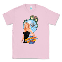 Bubblegum Pink not of this earth girls are easy mixup Classic Tee - lanVoArt