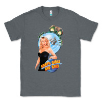 Charcoal Heather not of this earth girls are easy mixup Classic Tee - lanVoArt
