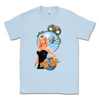 Dusty Blue not of this earth girls are easy mixup Classic Tee - lanVoArt