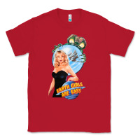 Red not of this earth girls are easy mixup Classic Tee - lanVoArt