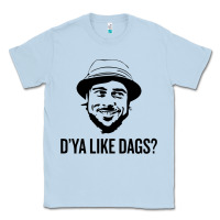 Dusty Blue snatch   d'ya like dags. Classic Tee - lanVoArt