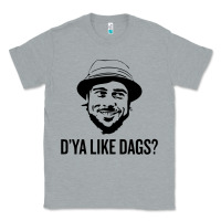 Heather Grey snatch   d'ya like dags. Classic Tee - lanVoArt