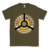 Army Green peevy and secord Classic Tee - lanVoArt