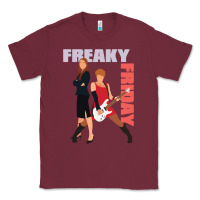 Burgundy lindsay lohan freaky friday Classic Tee - lanVoArt