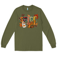 Army Green spice girl Long Sleeve Tee - CowGirlArtShop