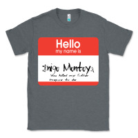 Charcoal Heather hello my name is inigo montoya [princess bride] Classic Tee - lanVoArt