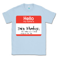 Dusty Blue hello my name is inigo montoya [princess bride] Classic Tee - lanVoArt