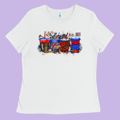 Labor Day Drink Ladies Tee Designed By Racoondesign