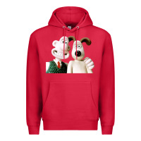 Cardinal the man with his dog taking selfie w.a.l.l.a.c.e Premium Hoodie - lanVoArt