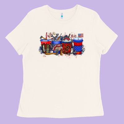 Labor Day Drink Ladies Tee Designed By Racoondesign