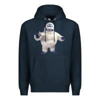 Navy bumbles bounce Premium Hoodie - lanVoArt