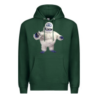 Sports Green bumbles bounce Premium Hoodie - lanVoArt