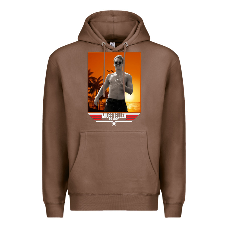 Rooster Topgun Retro Premium Hoodie by lanVoArt | Teevron