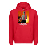 Red rooster topgun retro Premium Hoodie - lanVoArt