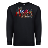 Black best mom ever Premium Sweatshirt - RacoonDesign