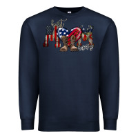 Navy best mom ever Premium Sweatshirt - RacoonDesign