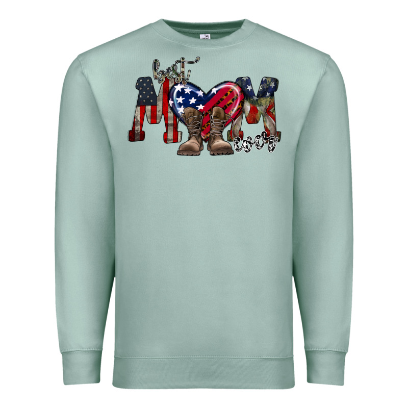 Best Mom Ever Premium Sweatshirt by RacoonDesign | Teevron