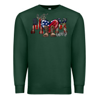 Sports Green best mom ever Premium Sweatshirt - RacoonDesign