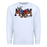 White best mom ever Premium Sweatshirt - RacoonDesign
