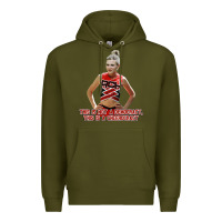 Army Green bring it on   torrance shipman   cheerocracy Premium Hoodie - lanVoArt