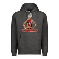 Charcoal Heather bring it on   torrance shipman   cheerocracy Premium Hoodie - lanVoArt