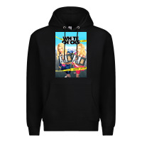 Black white chicks Premium Hoodie - lanVoArt