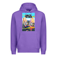 Purple white chicks Premium Hoodie - lanVoArt