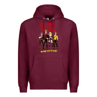 Burgundy class of 1984 (design 1) Premium Hoodie - lanVoArt