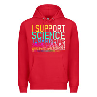 Red Hot Trend I Support Science Human Rights Public Education Premium Hoodie - lanVoArt