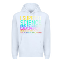 White Hot Trend I Support Science Human Rights Public Education Premium Hoodie - lanVoArt