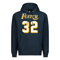 Navy fletch Premium Hoodie - lanVoArt
