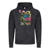 Vintage Arctic Happy Easter Day T-Rex Vintage Hoodie - HowdyJamesFarm