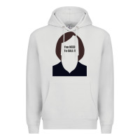 Dove Grey anton chigurh   you need to call it (no country for old men) Premium Hoodie - lanVoArt