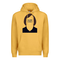 Mustard anton chigurh   you need to call it (no country for old men) Premium Hoodie - lanVoArt