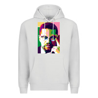 Dove Grey malcolm x Premium Hoodie - lanVoArt