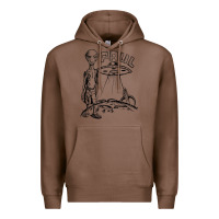 Chestnut the alien paul Premium Hoodie - lanVoArt