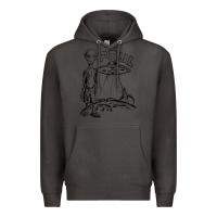 Smoke the alien paul Premium Hoodie - lanVoArt
