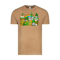 St Patricks Day Gnomes Coffee Cups Vintage Tee | Teevron