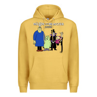 Antique Gold 60s milton the monster show characters and logotype Premium Hoodie - lanVoArt