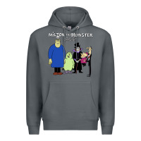 Rock 60s milton the monster show characters and logotype Premium Hoodie - lanVoArt