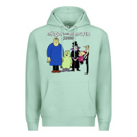 Seafoam 60s milton the monster show characters and logotype Premium Hoodie - lanVoArt