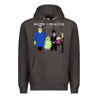 Smoke 60s milton the monster show characters and logotype Premium Hoodie - lanVoArt