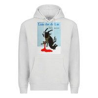 Dove Grey lancelot du lac   robert bresson film Premium Hoodie - lanVoArt