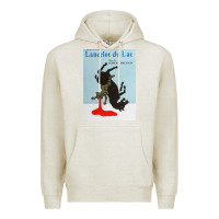 Oatmeal Heather lancelot du lac   robert bresson film Premium Hoodie - lanVoArt
