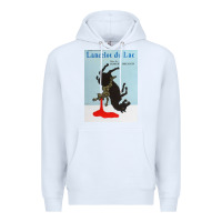 White lancelot du lac   robert bresson film Premium Hoodie - lanVoArt