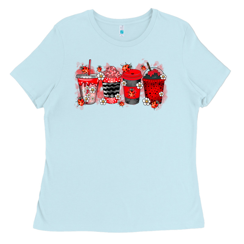 Lady Bug Drink Ladies Tee by RacoonDesign | Teevron