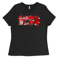 Black lady bug drink Ladies Tee - RacoonDesign