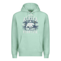 Seafoam alaska the last frontier shirt   adventure alaskan home gift t shirt Premium Hoodie - lanVoArt