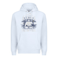 White alaska the last frontier shirt   adventure alaskan home gift t shirt Premium Hoodie - lanVoArt